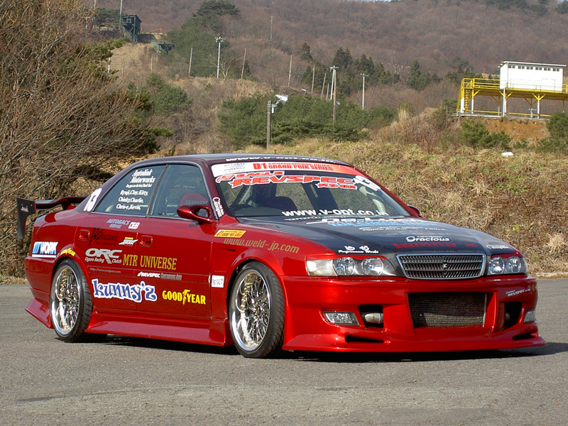 即納正規品JZX 100 系 チェイサー 後期 ハーフ ３点 セット SET スポイラー エアロ ダクトデザイン 安心のFRP製 エアロパーツ