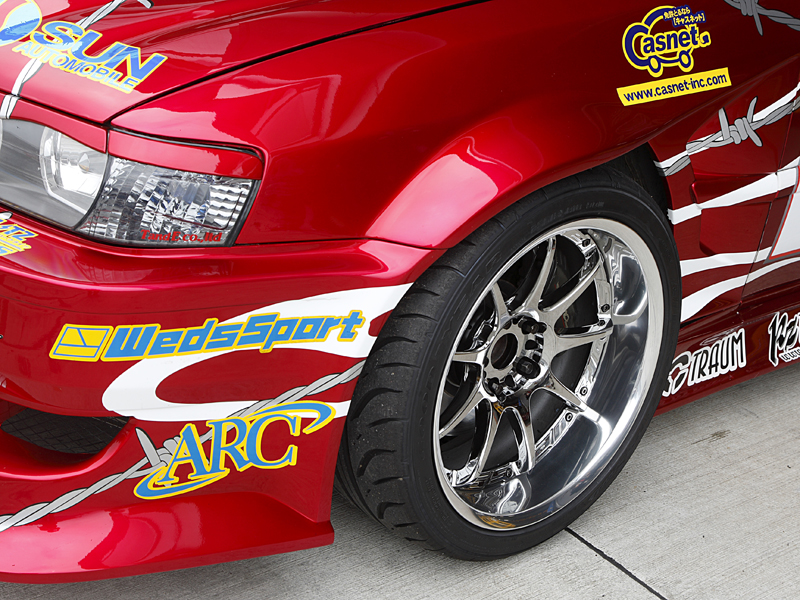 　 商品名： D1スペック フロントフェンダー 材質： FRP製 適合車種： JZX100 CHASER 価格： 片側約50mm・左右セット　¥66,000(税込) 商品を見る（Yahooショップへ） ご注意FR […]