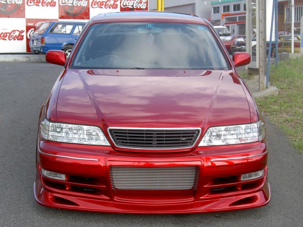 JZX100マークII 純正フロントスポイラー 塗装済 JZX100マークII 純正フロントスポイラー 塗装済 jzx100 マークⅡ